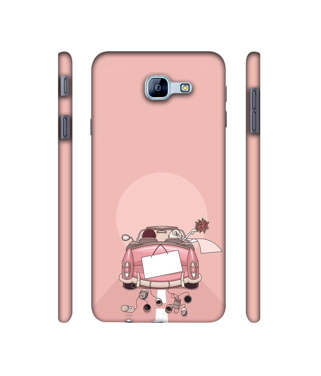 Amazon Brand - Solimo Designer Married Couple 3D Printed Hard Back Case Mobile Cover for Samsung Galaxy A8 (2016)