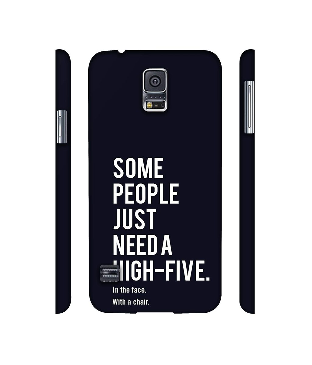 Amazon Brand - Solimo Designer High-Five 3D Printed Hard Back Case Mobile Cover for Samsung Galaxy S5 i9600