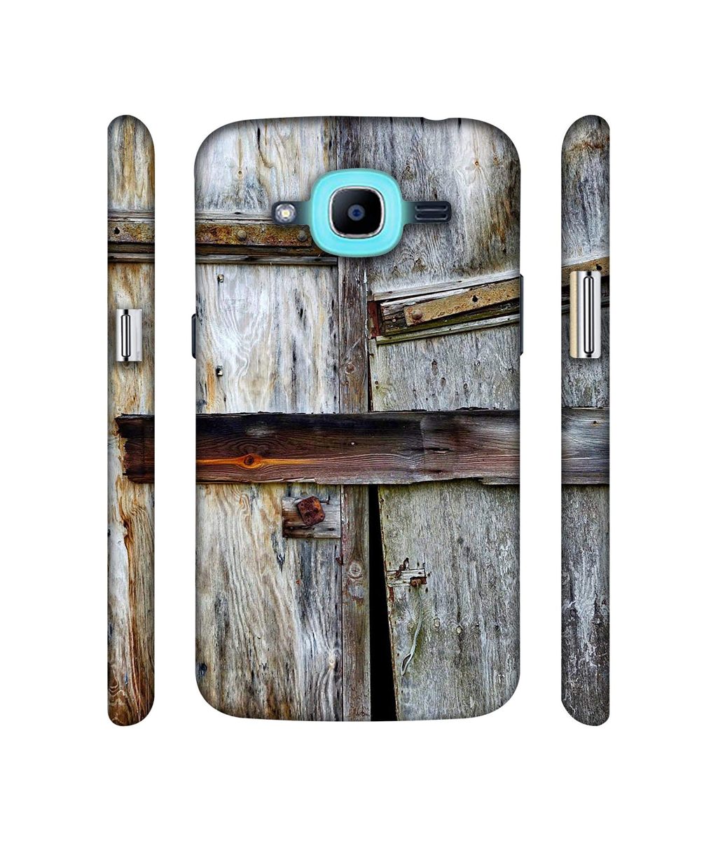 Amazon Brand - Solimo Designer Old Door 3D Printed Hard Back Case Mobile Cover for Samsung Galaxy J2 (2016)
