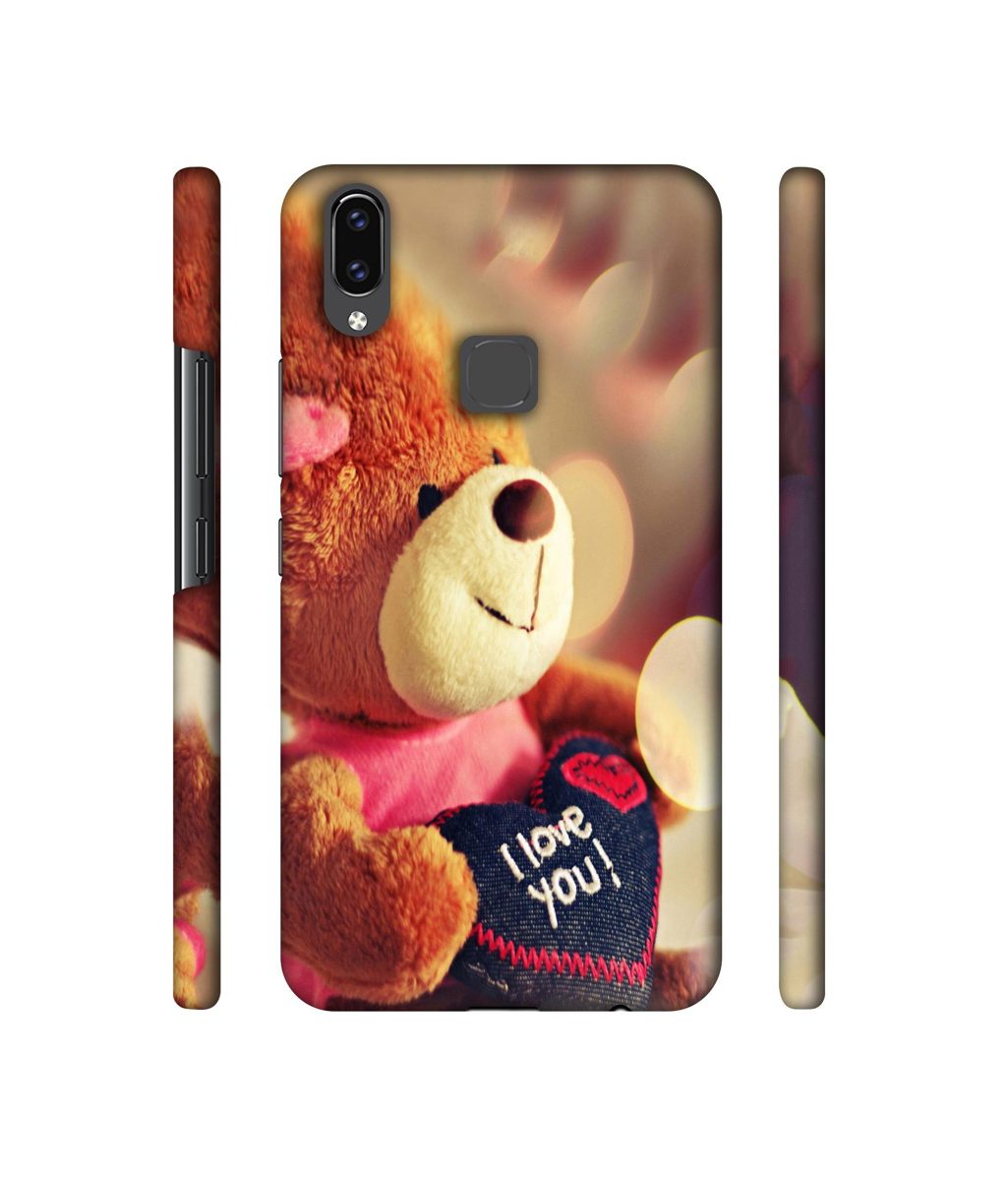 Amazon Brand - Solimo Designer Teddy Bear 3D Printed Hard Back Case Mobile Cover for Vivo V9 / V9 Pro