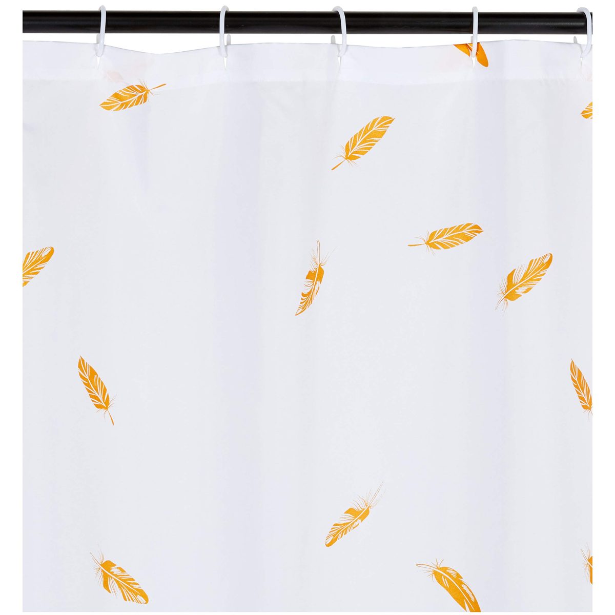 AmazonBasics Gold Foil Shower Curtain