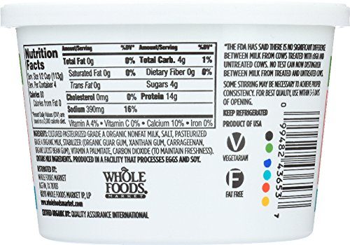 365 Everyday Value, Organic Fat Free Cottage Cheese, 16 oz