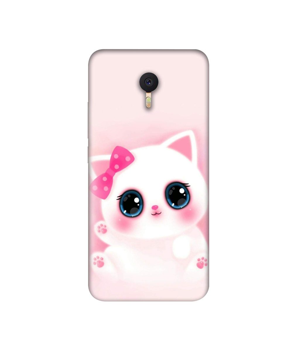 Amazon Brand - Solimo Designer Babby Kitty 3D Printed Hard Back Case Mobile Cover for Meizu M3 Note