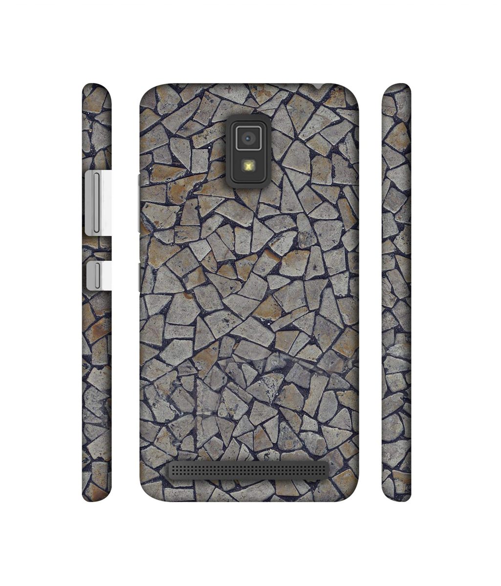 Amazon Brand - Solimo Designer Marble Pices 3D Printed Hard Back Case Mobile Cover for Lenovo A6600