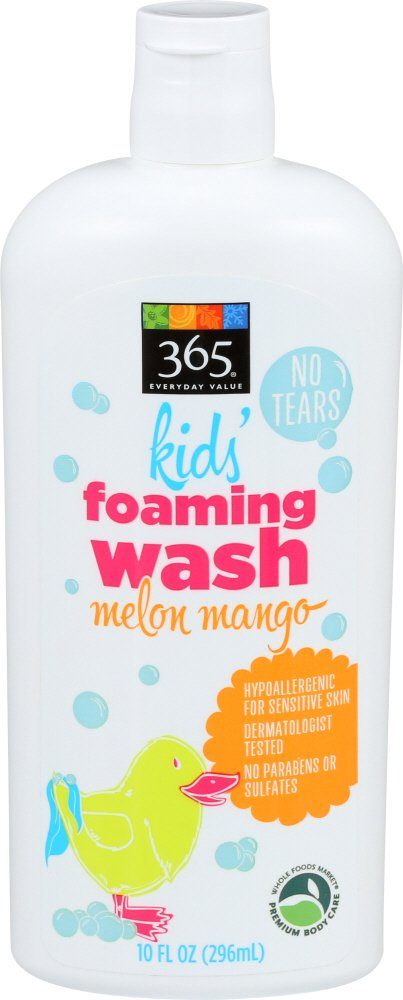 365 EVERYDAY VALUE Kids Melon Mango Foaming Body Wash, 10 FZ