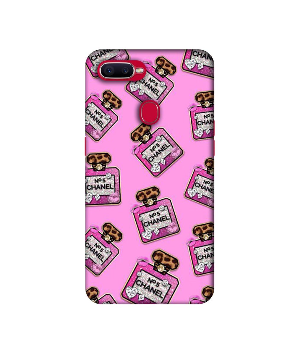 Amazon Brand - Solimo Designer Perfume Bottles 3D Printed Hard Back Case Mobile Cover for Oppo F9