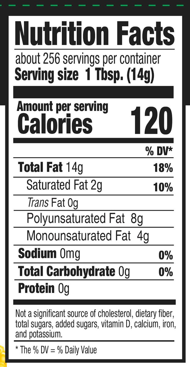Amazon Brand - Happy Belly Corn Oil, 128 fl. oz