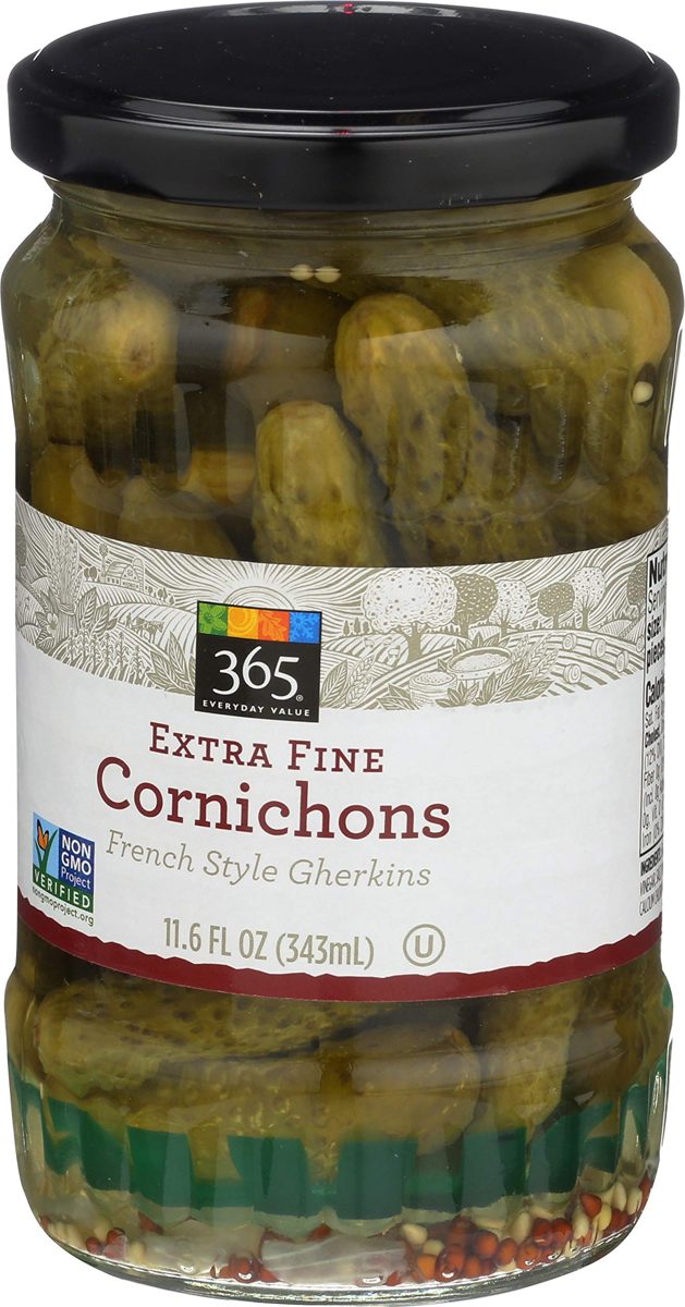 365 Everyday Value, Extra Fine Cornichons, 11.6 fl oz
