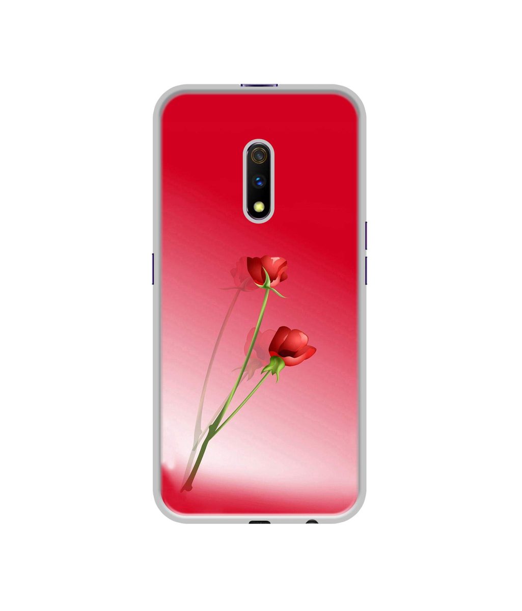 Amazon Brand - Solimo Designer Red Roses UV Printed Soft Back Case Mobile Cover for Realme X