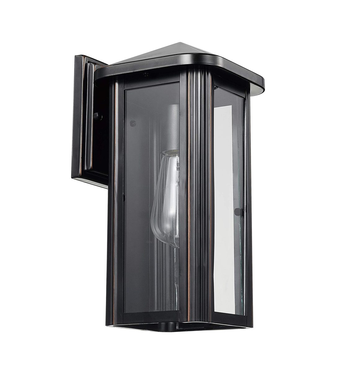 Amazon Brand – Ravenna Home Classic Wall Sconce Light, 12.5"H, Oil-Rubbed Bronze