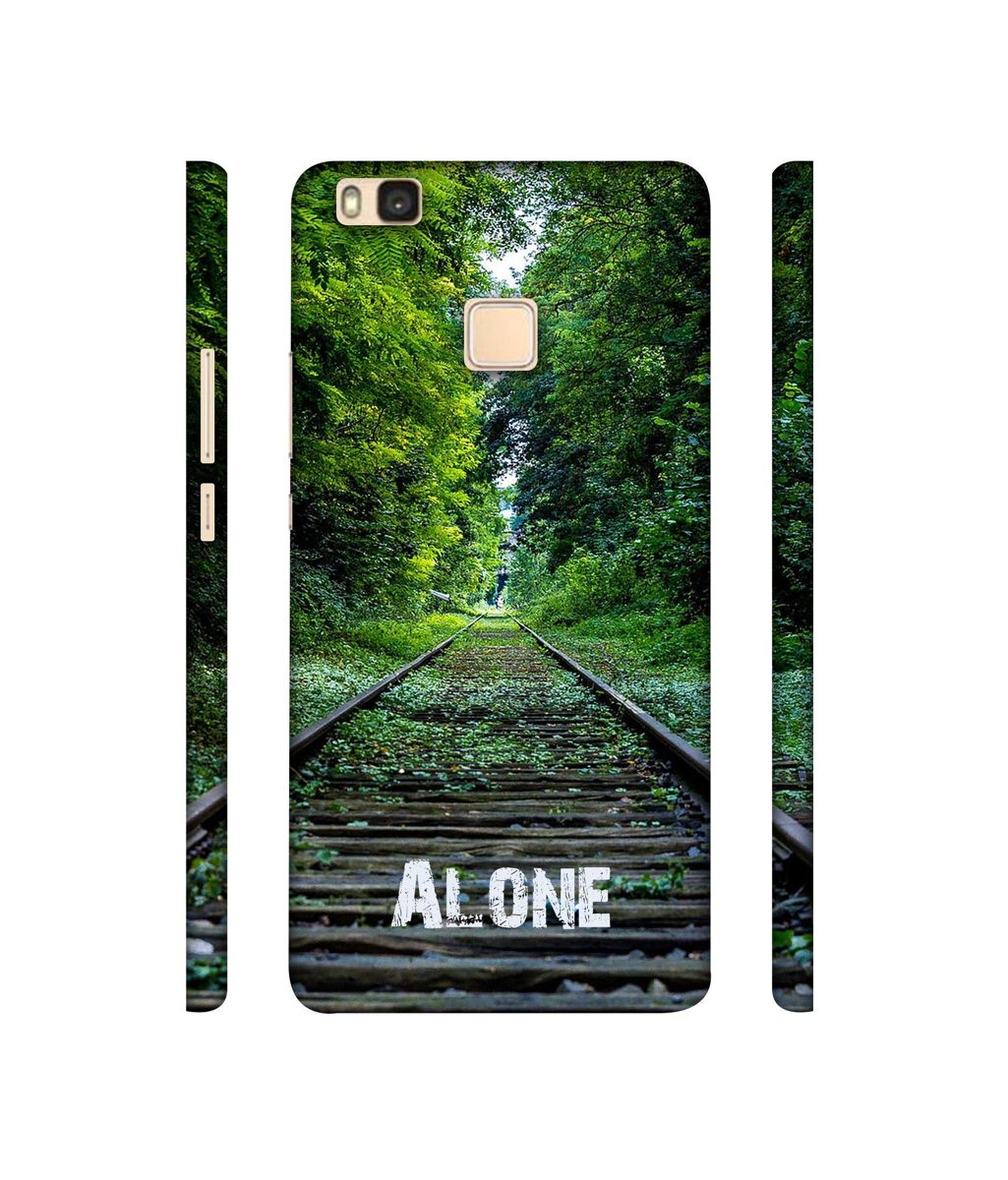 Amazon Brand - Solimo Designer Alone 3D Printed Hard Back Case Mobile Cover for Huawei P9 lite