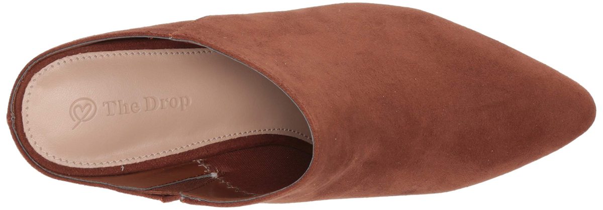 The Drop Jordan Pointed Toe Block Heel Mule, Women's Fashion Boot