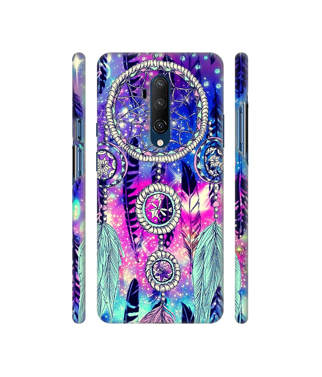 Amazon Brand - Solimo Designer Round Wall Hanging Pattern 3D Printed Hard Back Case Mobile Cover for OnePlus 7T Pro