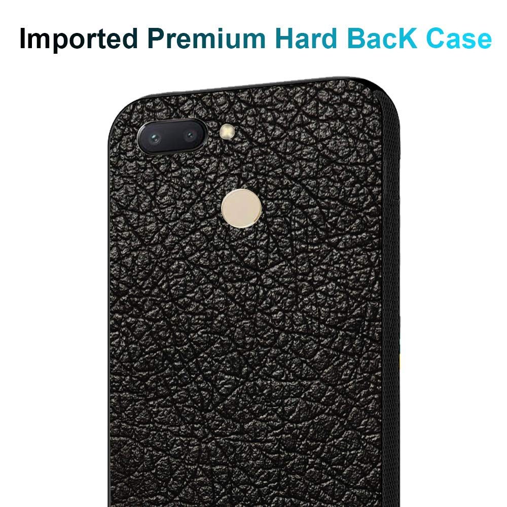 Amazon Brand - Solimo Designer Leather Texture Printed Hard Back Case Mobile Cover for Xiaomi Redmi 6A (D288)