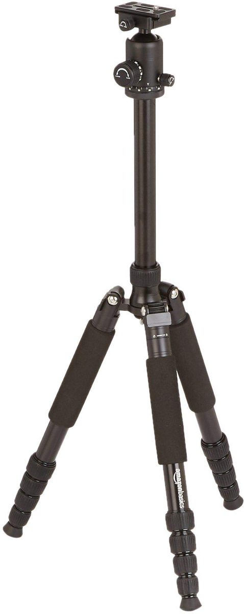 (Renewed) AmazonBasics HJ-285 63-Inch Aluminum Travel Monopod