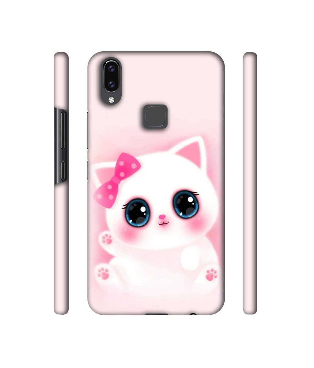 Amazon Brand - Solimo Designer Babby Kitty 3D Printed Hard Back Case Mobile Cover for Vivo V9 / V9 Pro