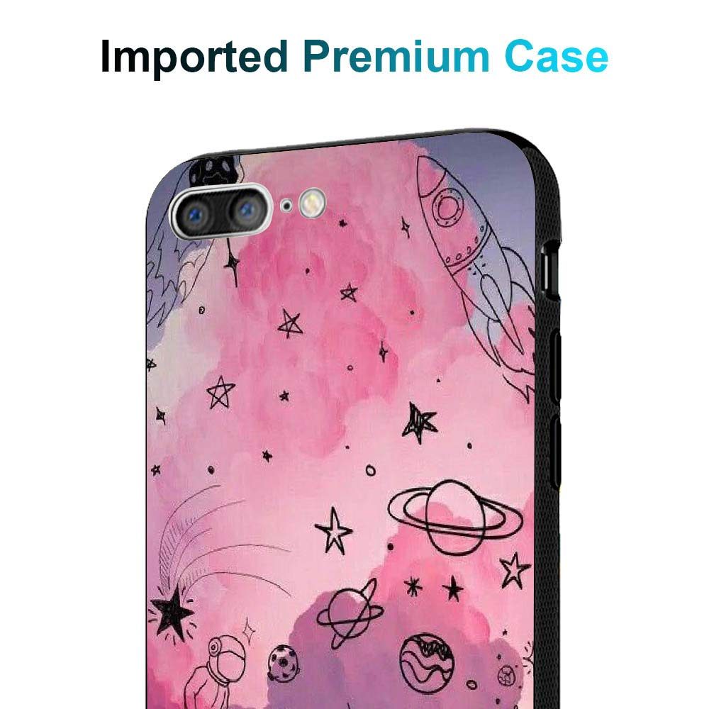 Amazon Brand - Solimo Designer Universe Printed Hard Back Case Mobile Cover for Apple iPhone 8 Plus / 7 Plus (D1258)