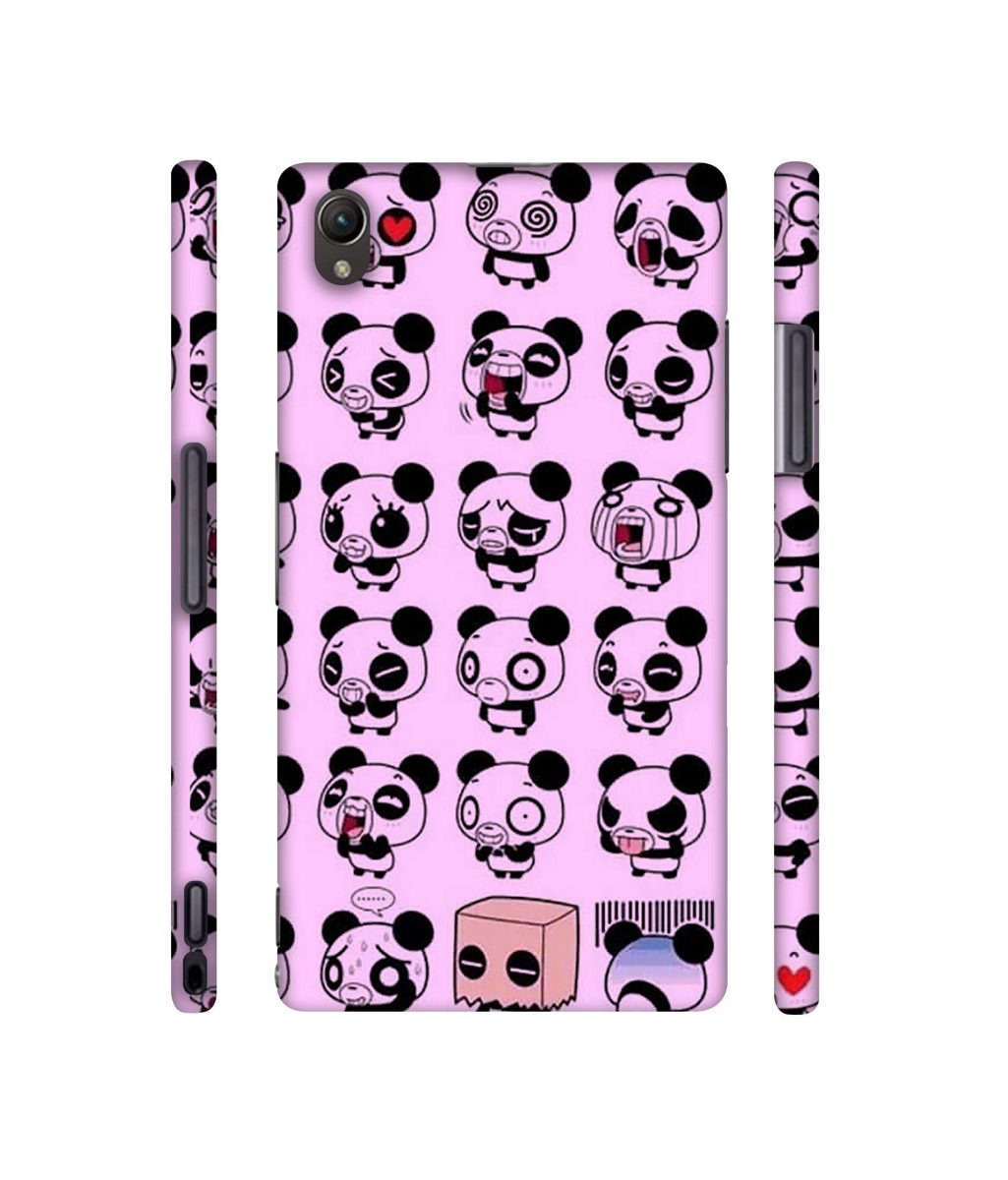 Amazon Brand - Solimo Designer Panda Experation 3D Printed Hard Back Case Mobile Cover for Sony Xperia Z1 L39H