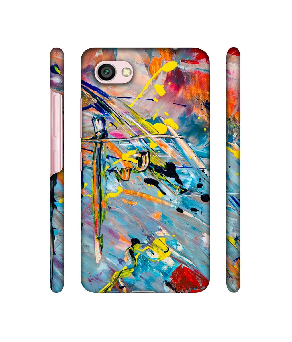Amazon Brand - Solimo Designer Paint Texture 3D Printed Hard Back Case Mobile Cover for Xiaomi Redmi Y1 Lite