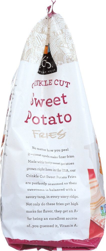 365 Everyday Value, Crinkle Cut Sweet Potato Fries, 20 oz, (Frozen)