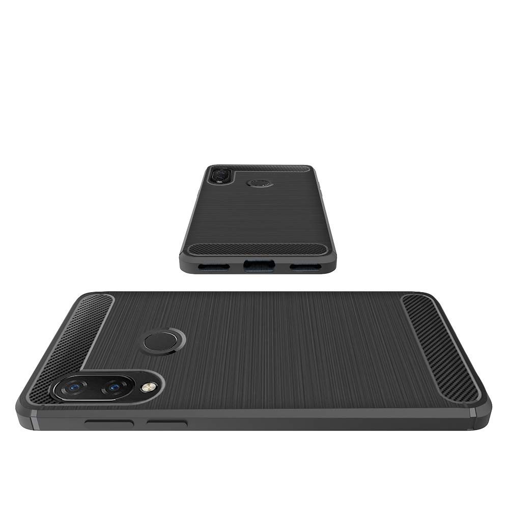 Amazon Brand - Solimo Protective Mobile Cover (Soft & Flexible Back Case) for Huawei Nova Pro (Black)