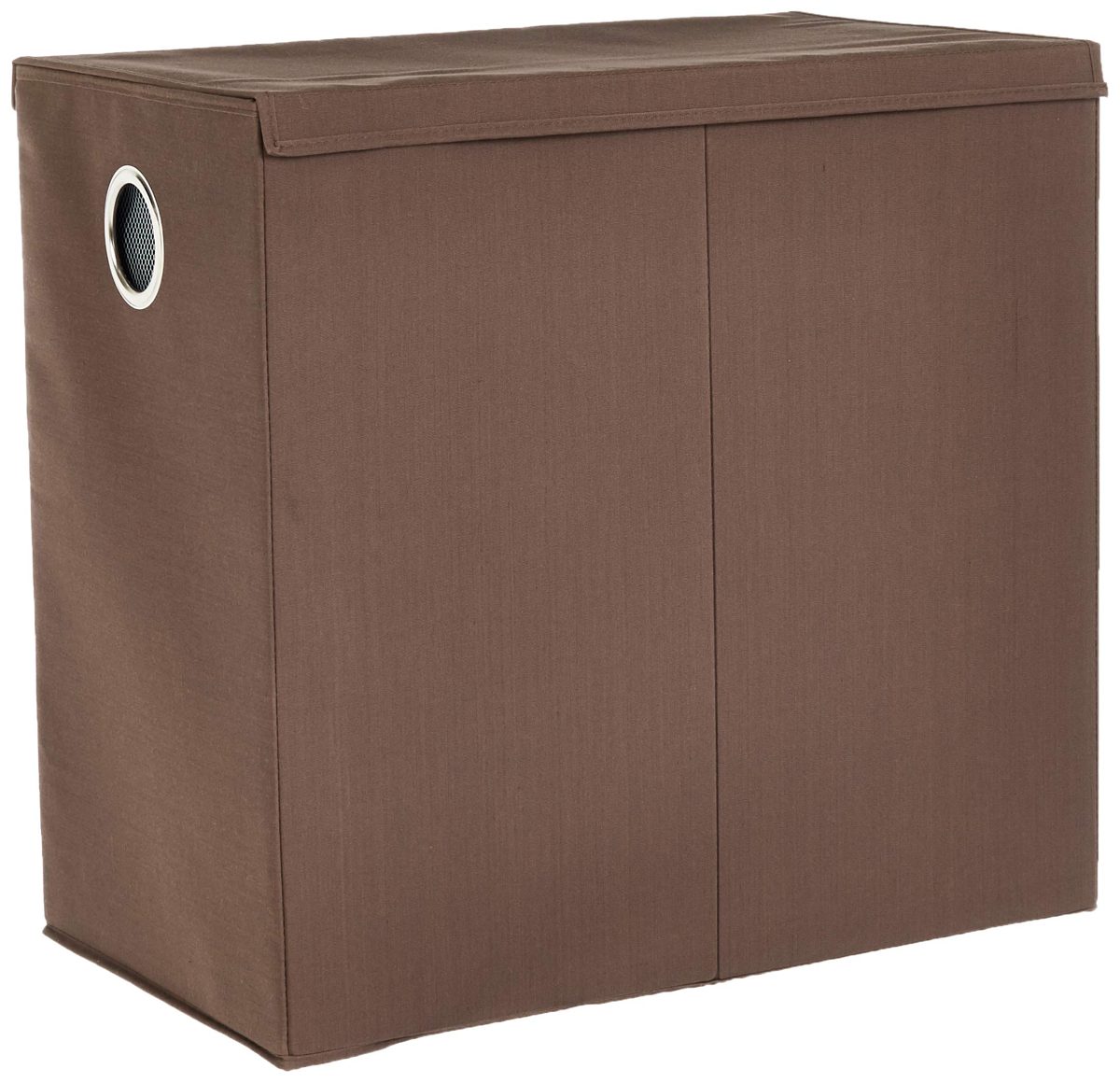 AmazonBasics Collapsible Laundry Sorter with Magnetic Lid