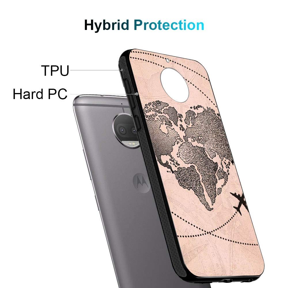 Amazon Brand - Solimo Designer Travel Printed Hard Back Case Mobile Cover for Moto G5S Plus (D1206)
