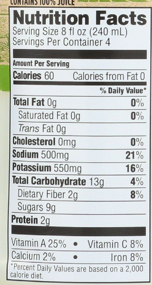 365 Everyday Value, Juice Vital Veggie Organic, 32 Fl Oz