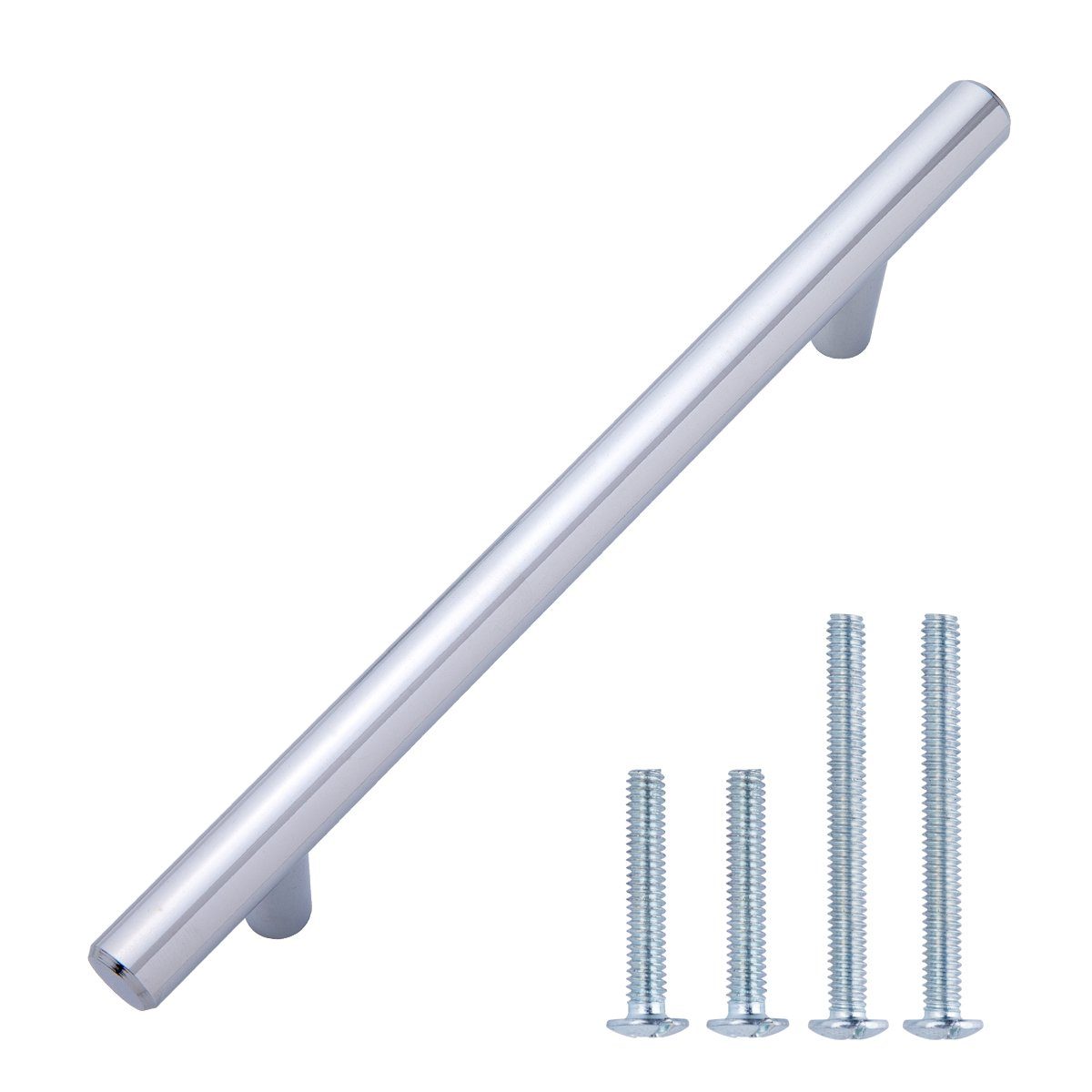 AmazonBasics Euro Bar Cabinet Handle, AB1504-PC-50