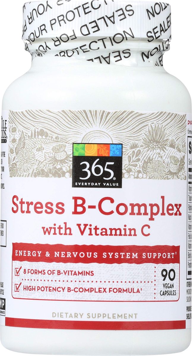 365 EVERYDAY VALUE Stress B Complex w/Vit C, 90 CT