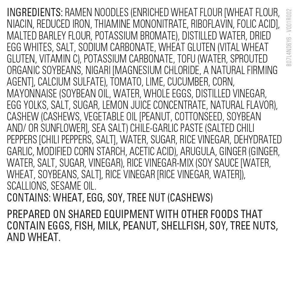 AMAZON Mazemen Ramen Noodles with Sesame Ginger Chile Sauce, 37 OZ