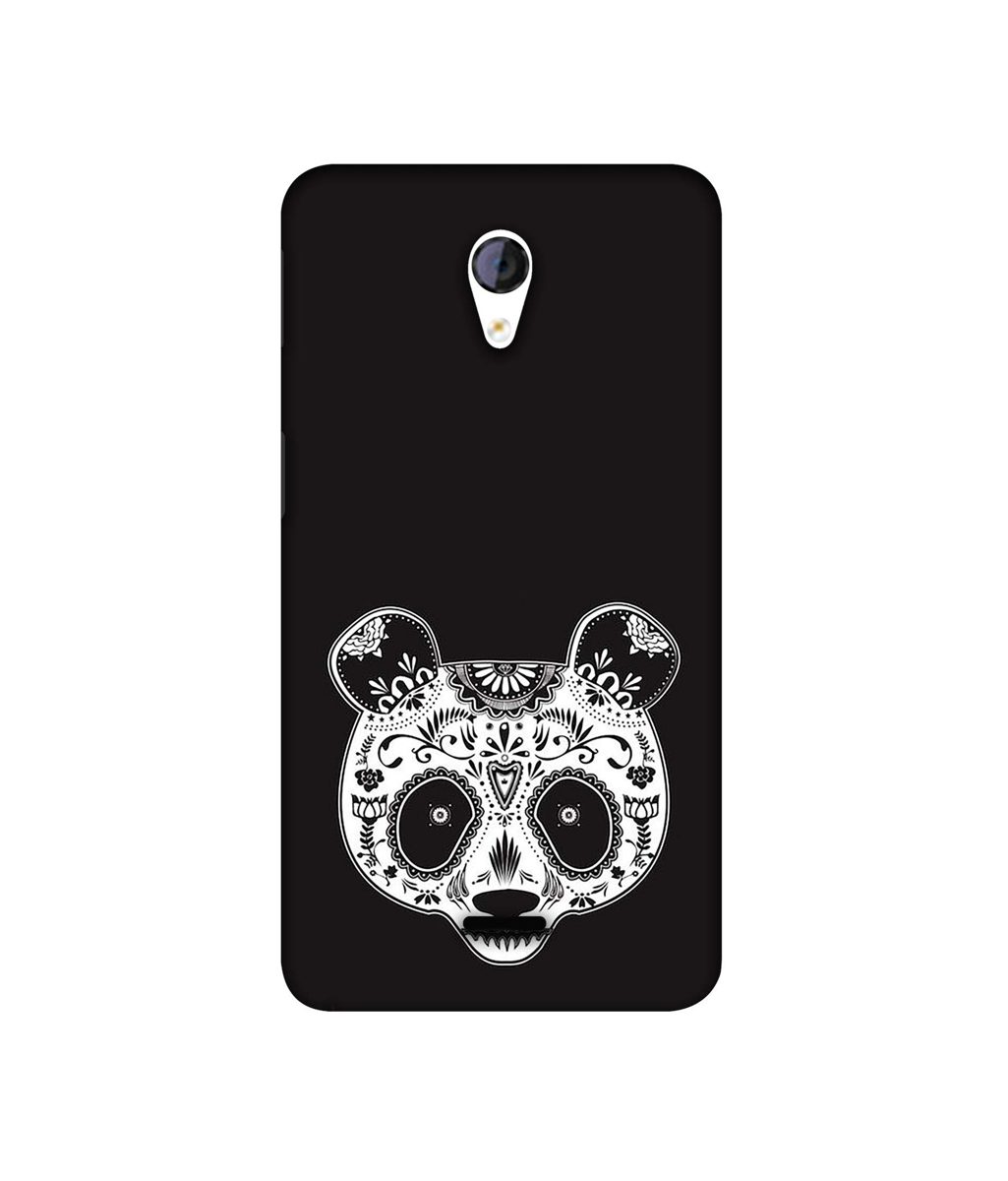 Amazon Brand - Solimo Designer Panda Illustrator 3D Printed Hard Back Case Mobile Cover for Micromax Canvas Unite 2 A106