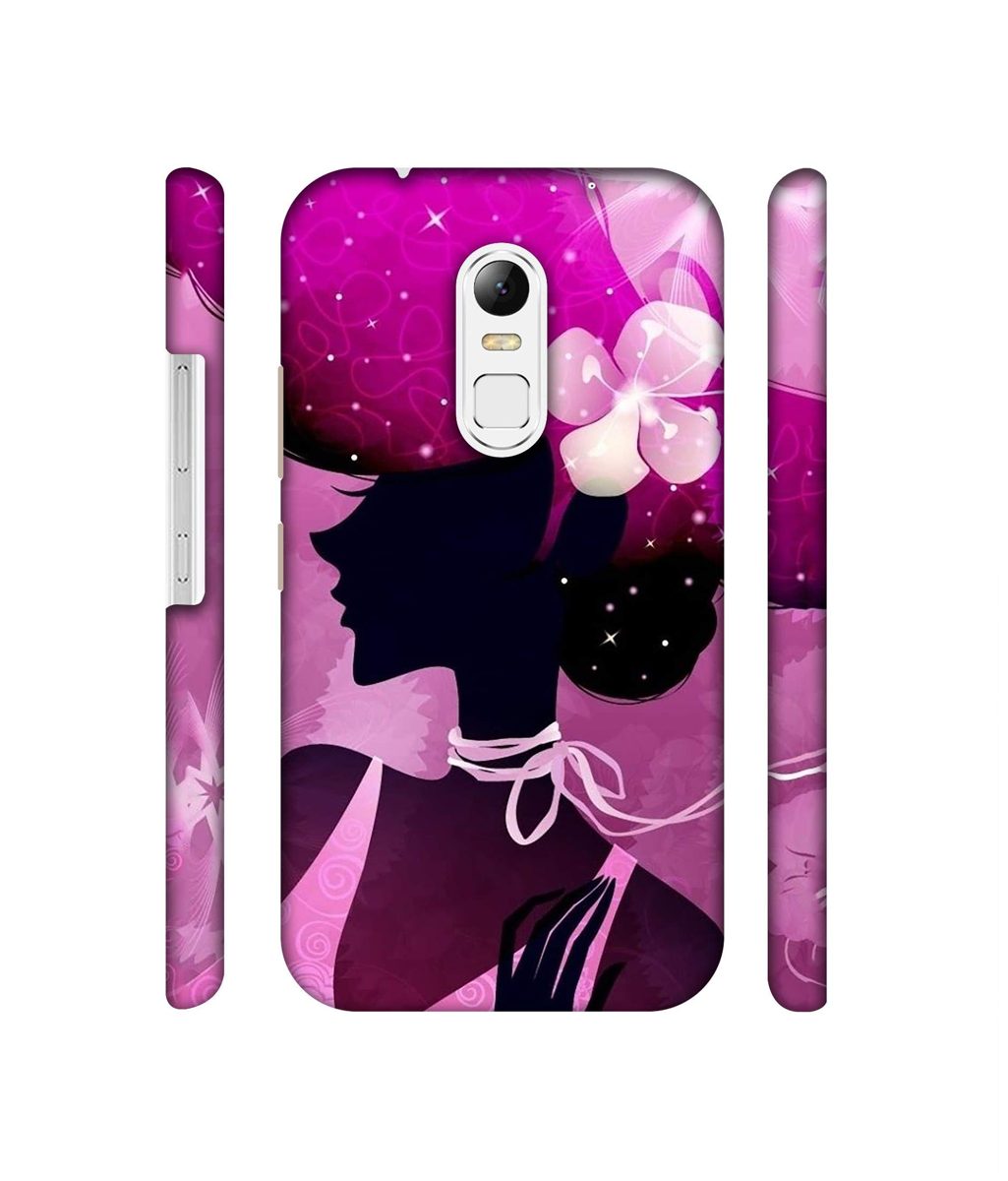 Amazon Brand - Solimo Designer Lady Vectors 3D Printed Hard Back Case Mobile Cover for Lenovo Vibe X3