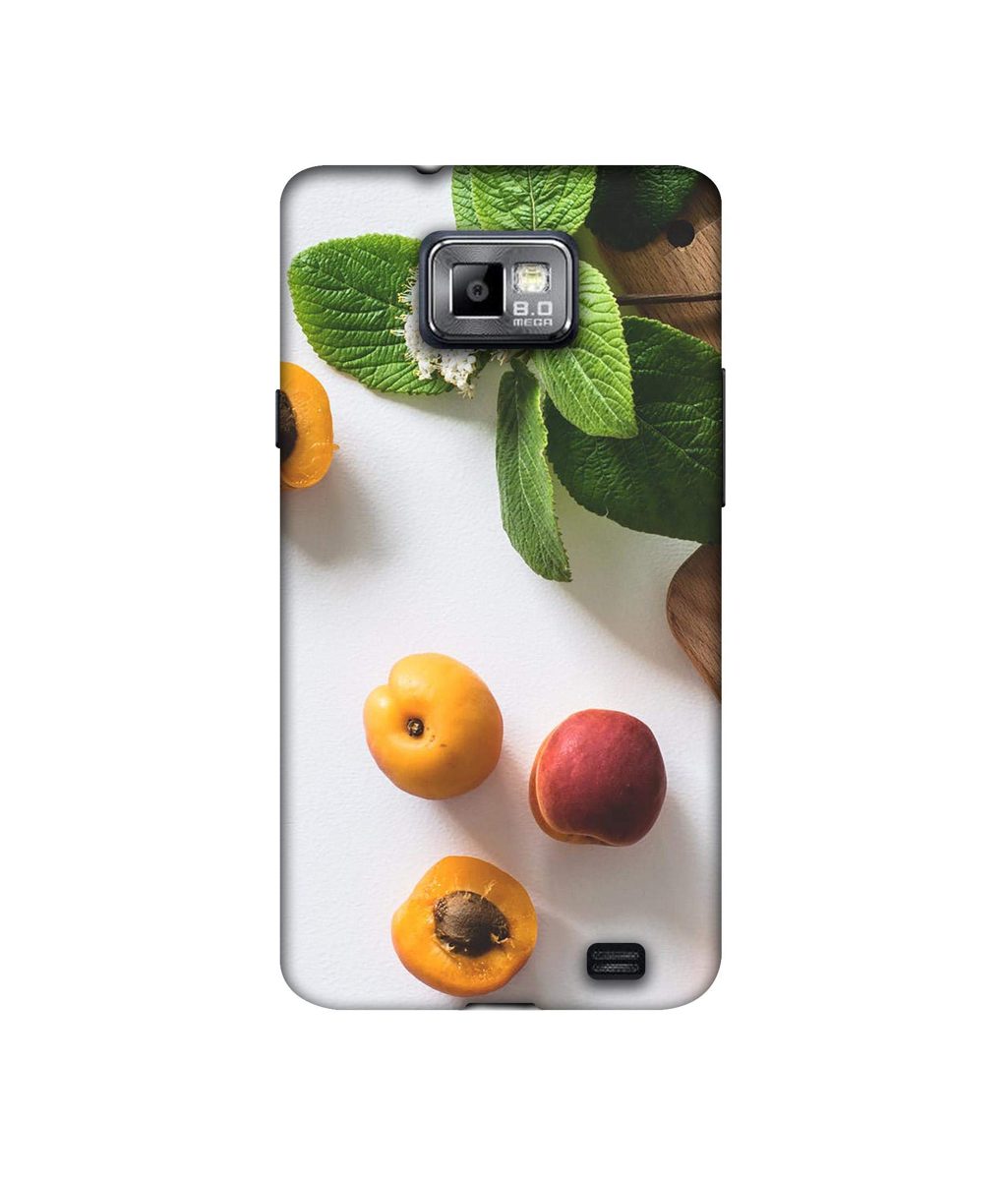 Amazon Brand - Solimo Designer Peal Fruit 3D Printed Hard Back Case Mobile Cover for Samsung Galaxy S2