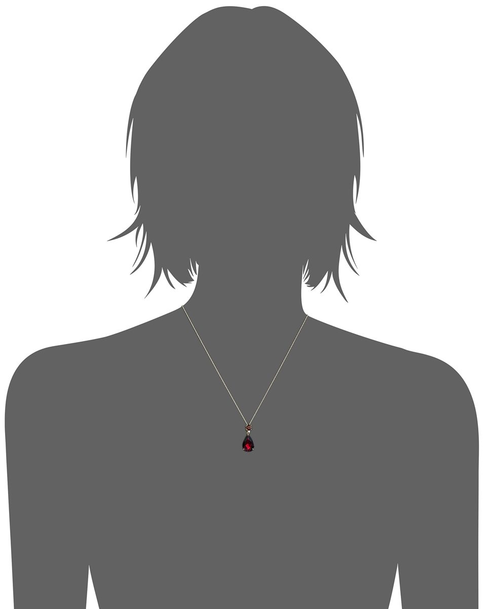 [Find] Amazon Collection K iero-go-rudoga-netto and Diamond Pendant, 18 "