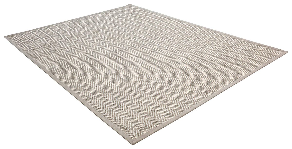Rivet Elevated Chevron Patterned Rug