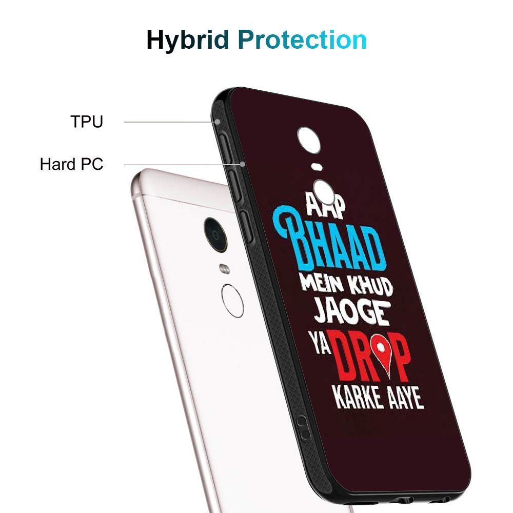 Amazon Brand - Solimo Designer Drop karke Aaye Printed Hard Back Case Mobile Cover for Xiaomi Redmi 5 (D1302)