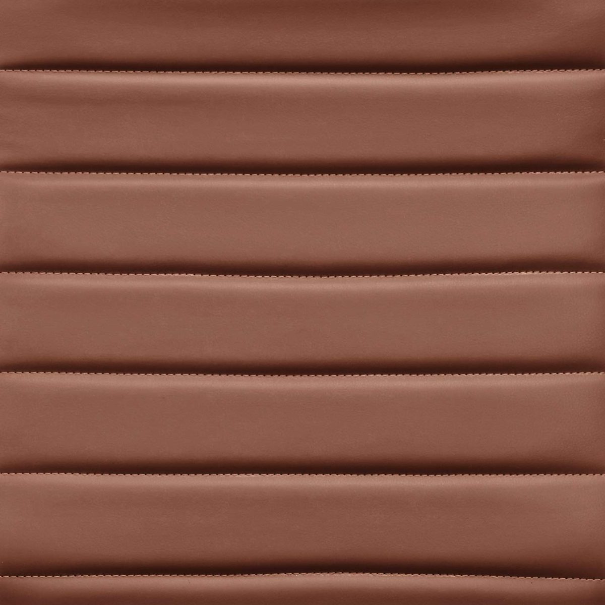 AmazonBasics High-Back Executive Swivel Office Desk Chair with Ribbed Puresoft Upholstery - Brick Red, Lumbar Support, Modern Style