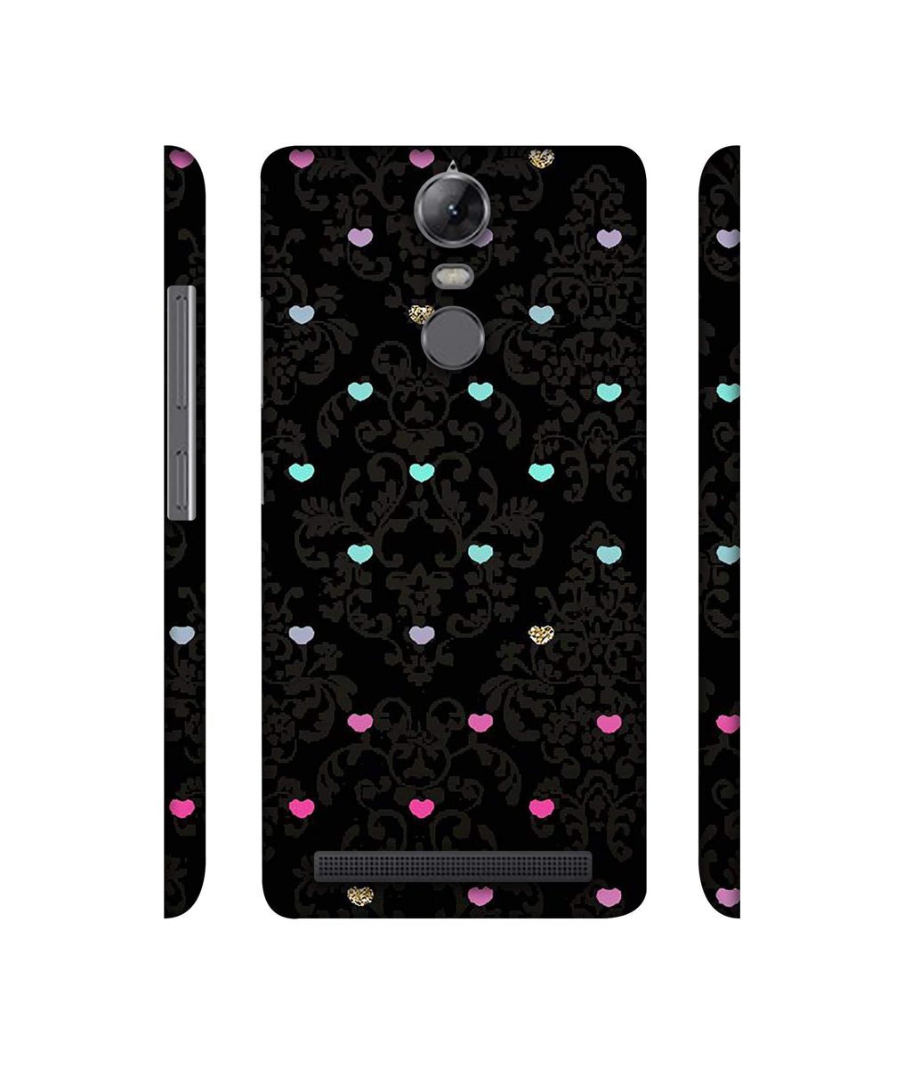 Amazon Brand - Solimo Designer Heart Texture 3D Printed Hard Back Case Mobile Cover for Lenovo K5 Note