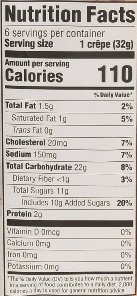 Whole Foods Market, Strawberry Filled Crepes, 6 CT (Frozen)