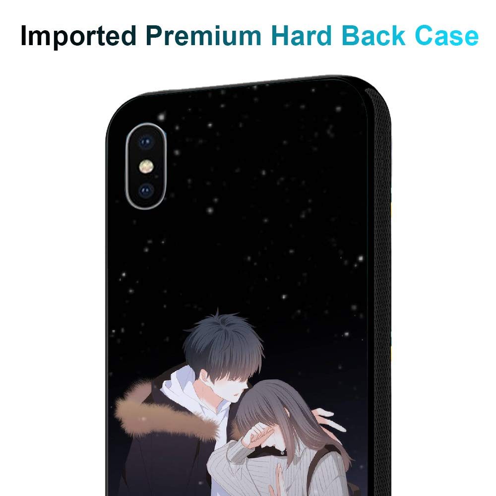 Amazon Brand - Solimo Designer Star Printed Hard Back Case Mobile Cover for Apple iPhone X/Xs (D1250)