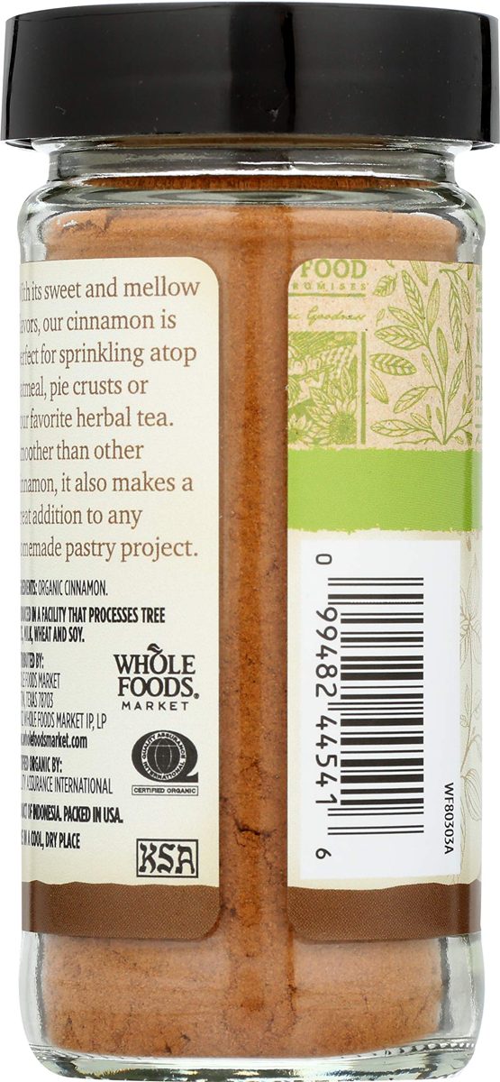 365 EVERYDAY VALUE Organic Ground Cinnamon, 1.9 OZ