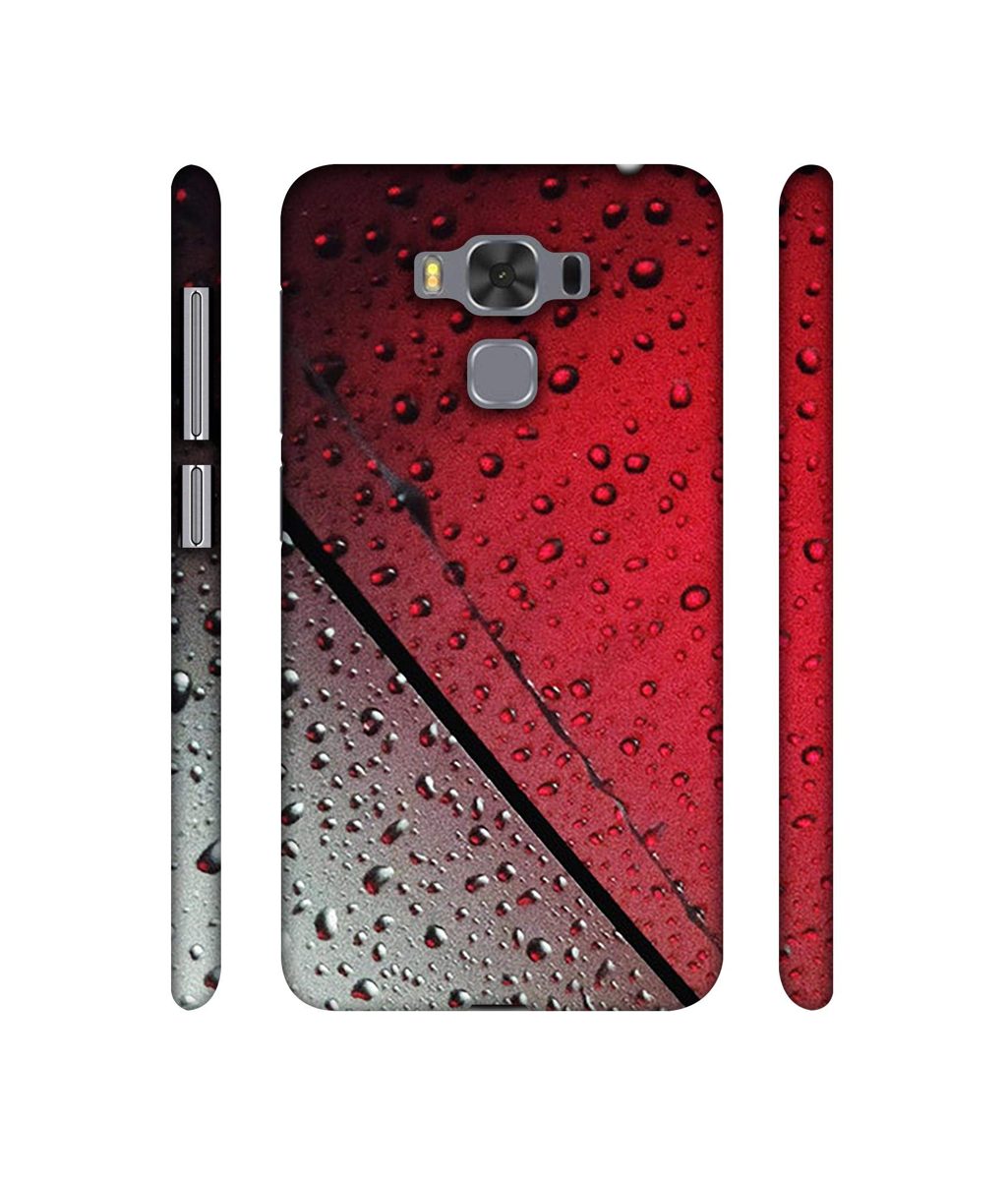 Amazon Brand - Solimo Designer Water Drop On Glass 3D Printed Hard Back Case Mobile Cover for Asus Zenfone 3 Max ZC553KL