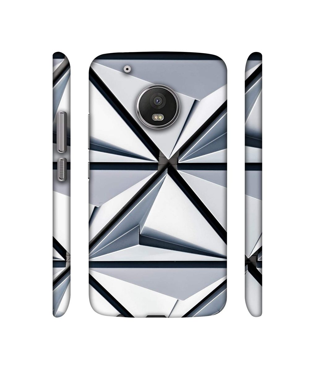 Amazon Brand - Solimo Designer Hexagon Texture 3D Printed Hard Back Case Mobile Cover for Motorola Moto G5