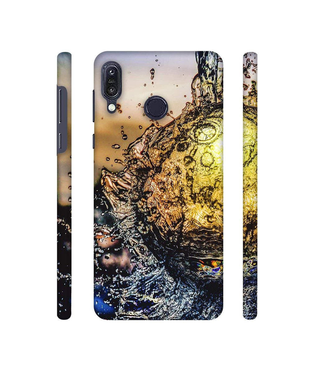 Amazon Brand - Solimo Designer Water Drop Reflection 3D Printed Hard Back Case Mobile Cover for Asus Zenfone Max M1 ZB555KL