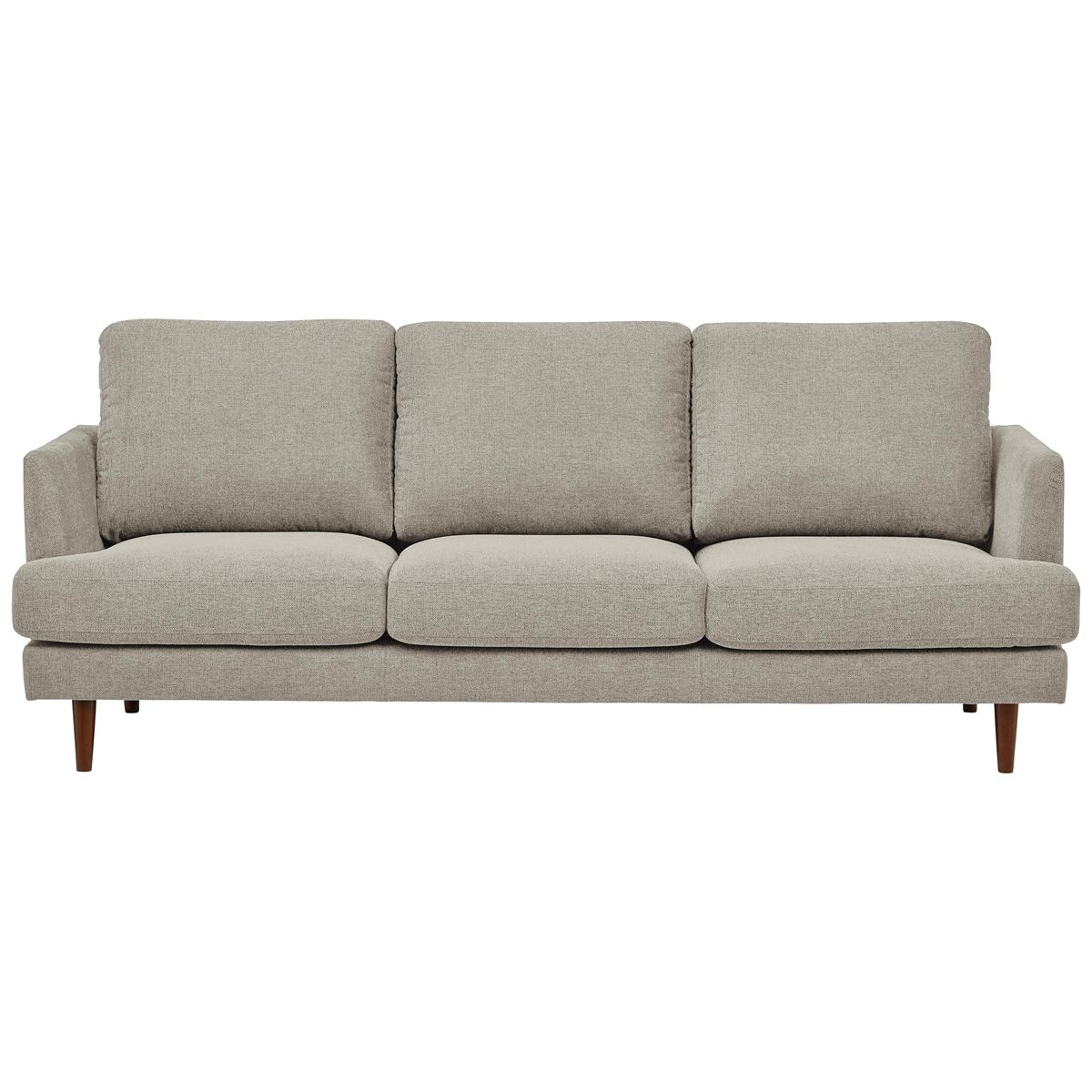Amazon Brand – Rivet Goodwin Modern Sofa, 88.6"W, Light Grey