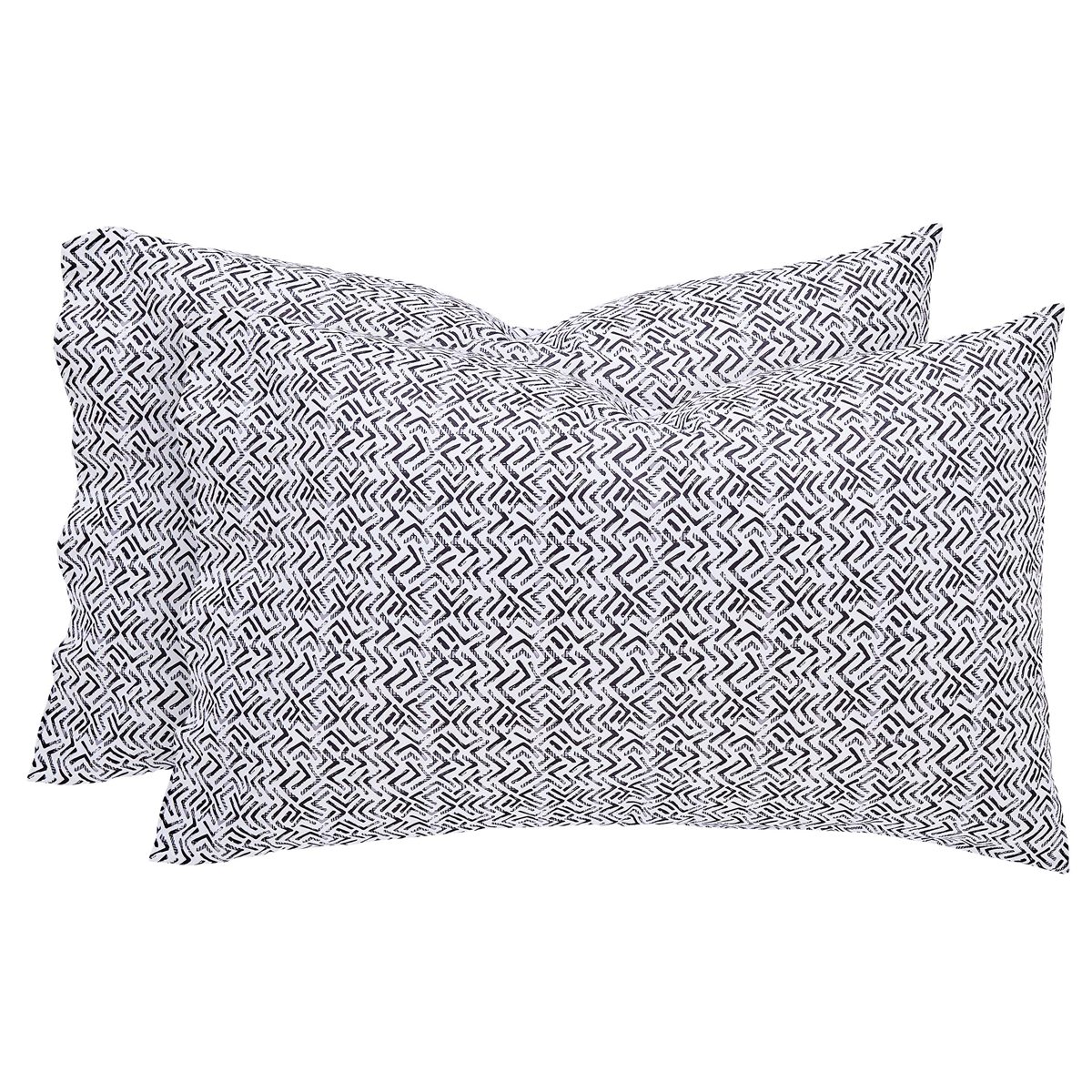 Rivet Boomerang Sateen Cotton Pillowcase Set