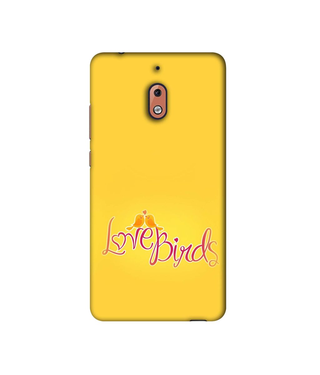 Amazon Brand - Solimo Designer Love Birds 3D Printed Hard Back Case Mobile Cover for Nokia 2.1