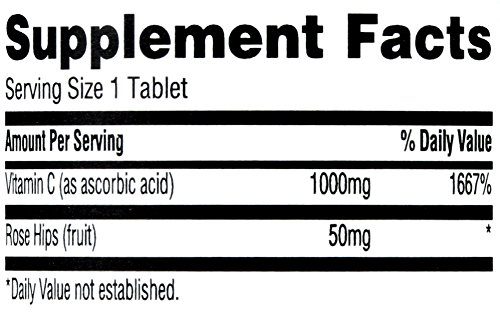 365 Everyday Value, High Potency Vitamin C with Rose Hips, 100 ct