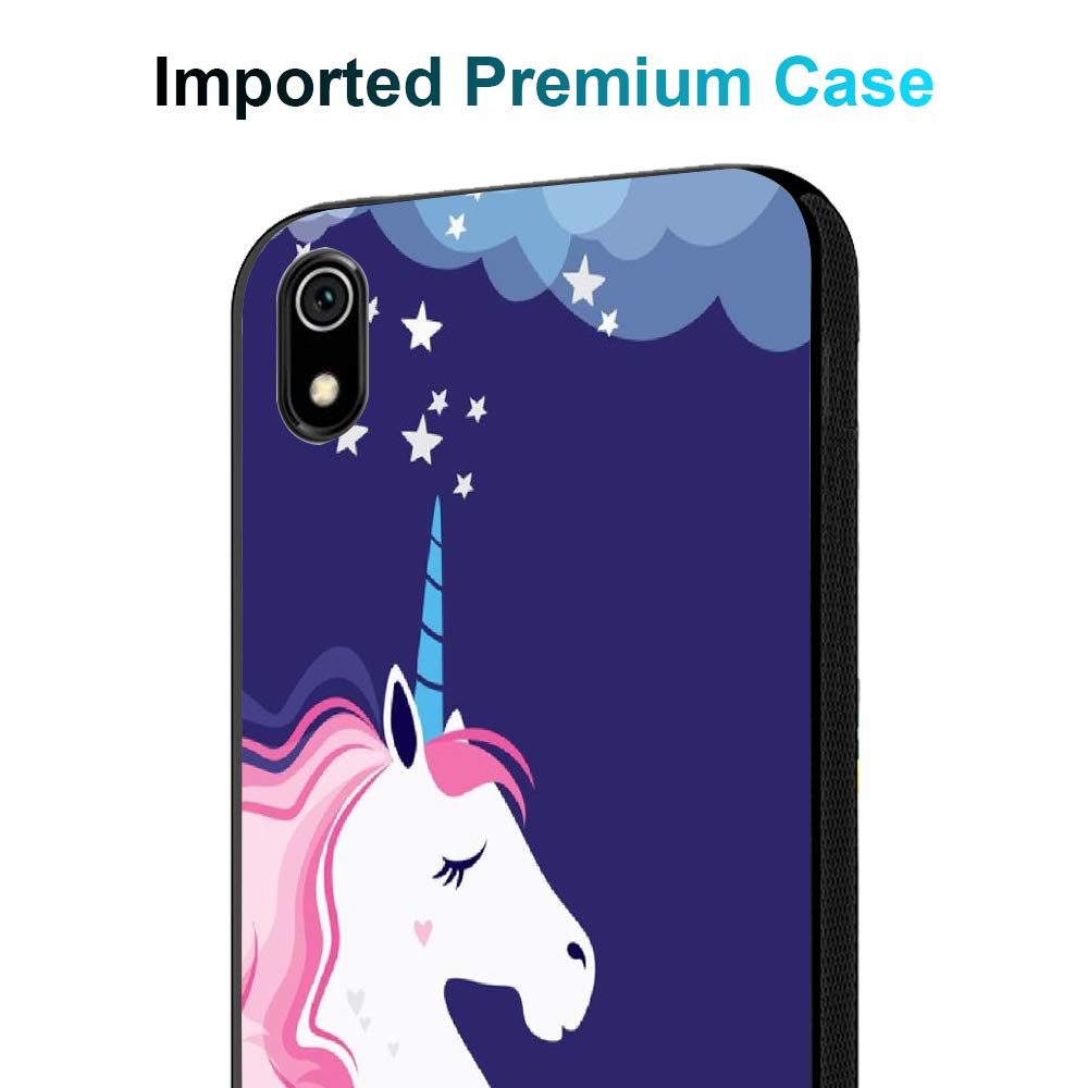 Amazon Brand - Solimo Designer Magical Unicorn Printed Hard Back Case Mobile Cover for Redmi 7A (D1927)